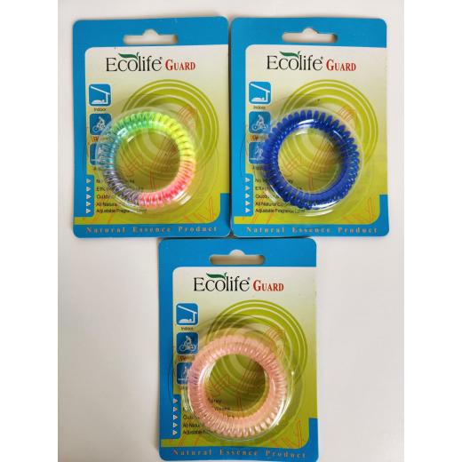 Силиконова гривна против комари с аромат на цитронела